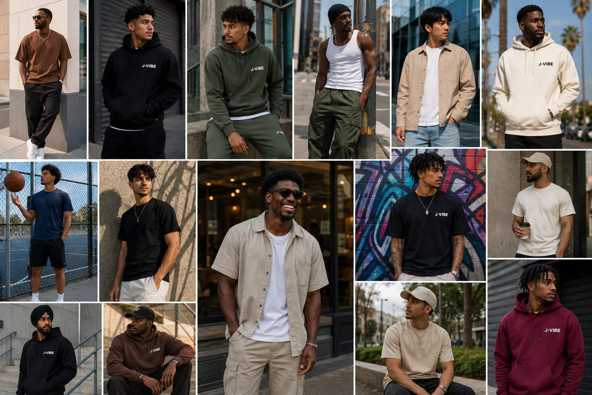👑 JVIBZ Men | Streetwear, Essentials & Everyday Style