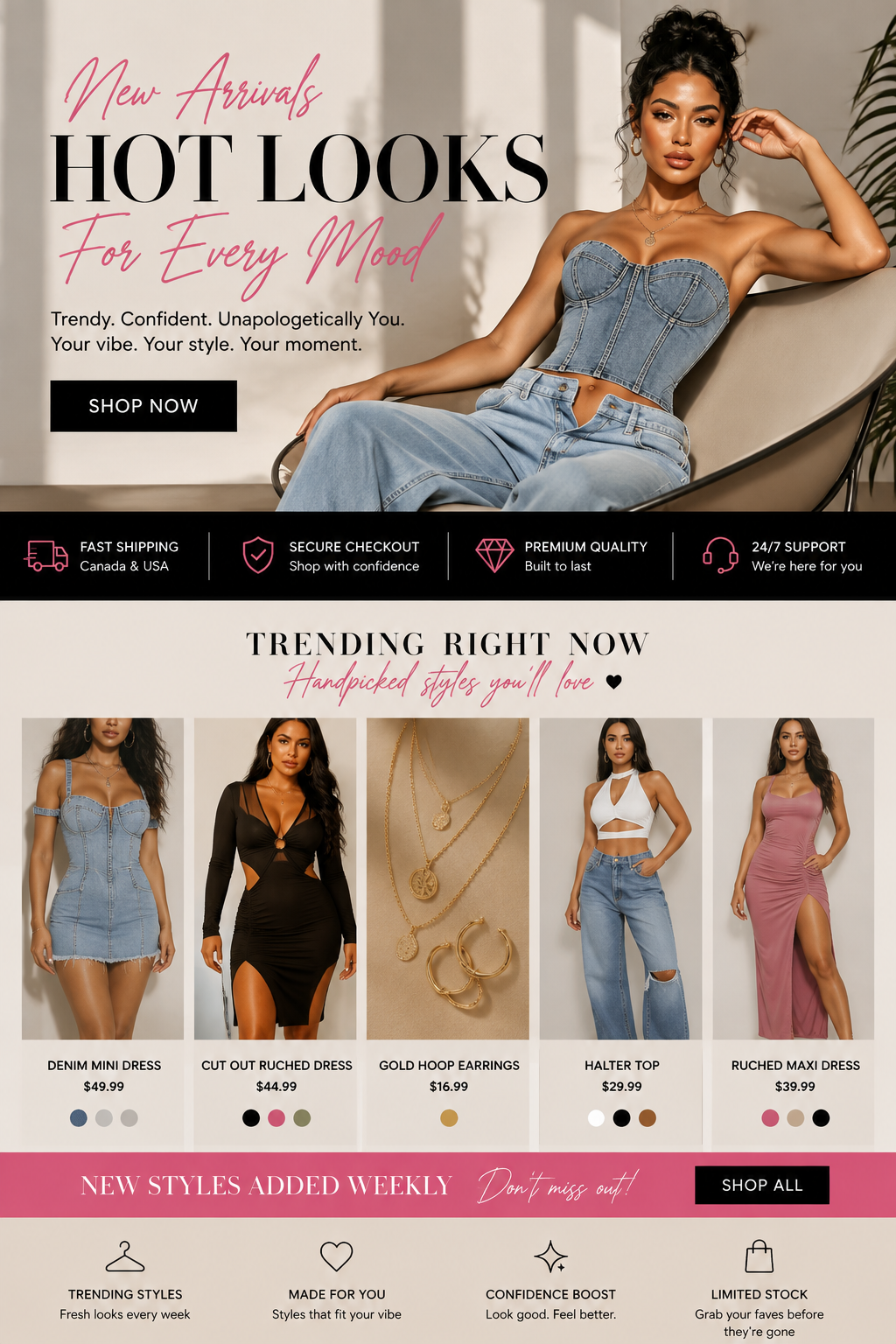 JVIBZ Women's Clothing